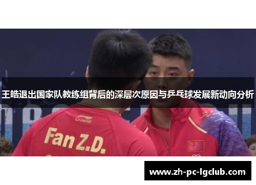 王皓退出国家队教练组背后的深层次原因与乒乓球发展新动向分析