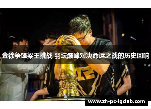 金徐争锋梁王挑战 羽坛巅峰对决命运之战的历史回响 金徐争锋梁王挑战 羽坛巅峰对决命运之战的历史回响